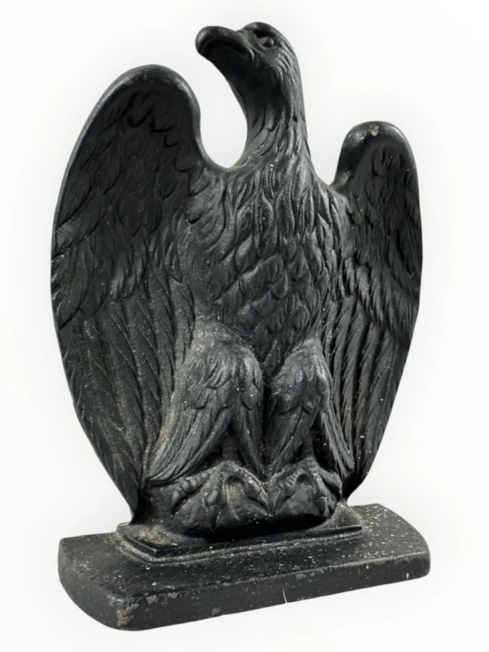 Vintage Cast Iron American Eagle Bookend Federal Americana Patriotic Decor